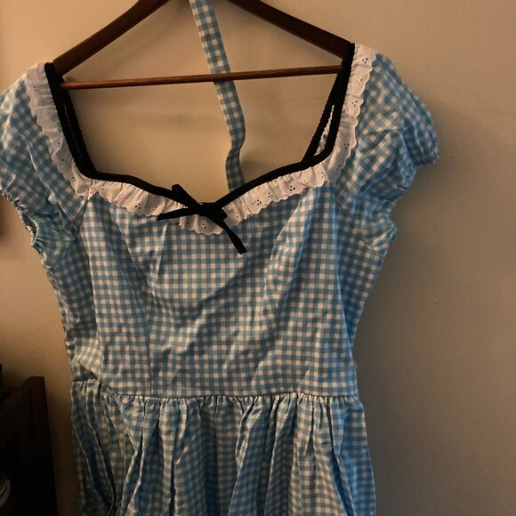 Vixen by Micheline Pitt Bridgette Bardot Gingham Dress - Picture 3 of 5